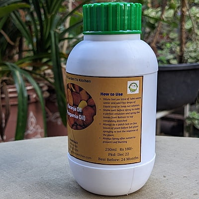 250ml Organic Karanja Oil (Pongamia pinnata) | Pesticide | Fungicide 250ml Organic Karanja Oil (Pongamia pinnata) | Pesticide | Fungicide