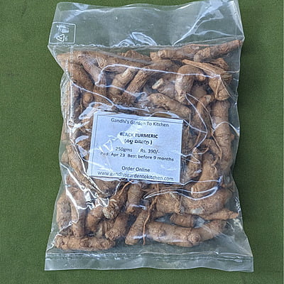 250gms Black Turmeric Seeds Rhizomes | నల్ల పసుపు (Curcuma caesia) 250gms Black Turmeric Seeds Rhizomes | నల్ల పసుపు (Curcuma caesia)