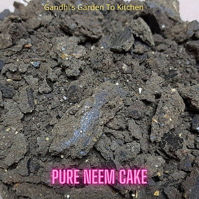 250gms Pure Neem De-oiled Cake Powder Organic Fertilizer Manure | Micro-nutrient For Plant Growth and roots health